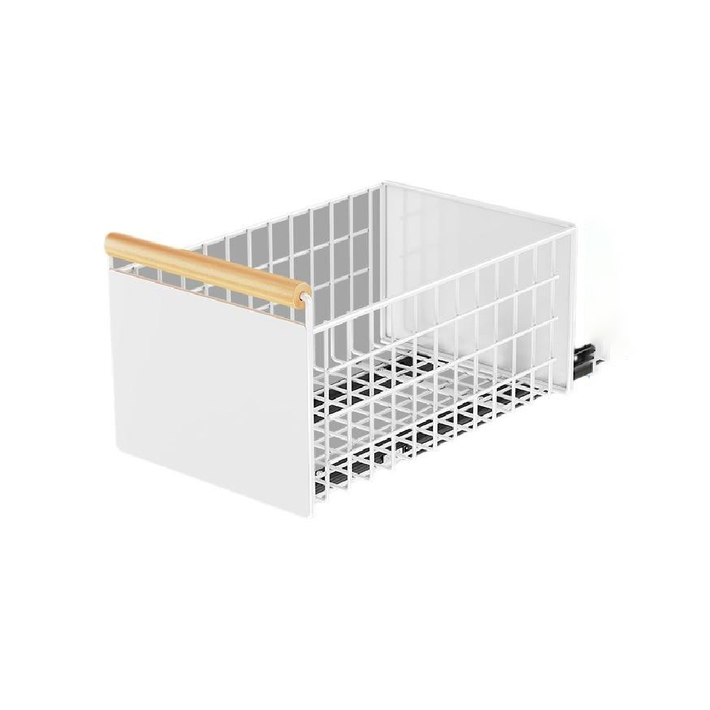 Kitchen organizer foldable sliding drawer